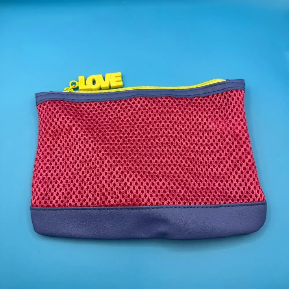 FREE WITH ANY PURCHASE Ipsy Pink Purple Yellow Makeup Cosmetic Bag